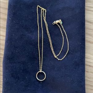 Living with Landyn Gold Circle Necklace